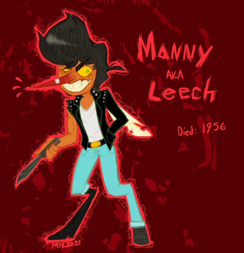 Commercial Character Design - Manny for Pandemonium