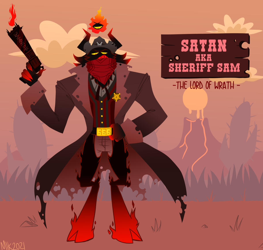 Character Design - Sheriff Sam