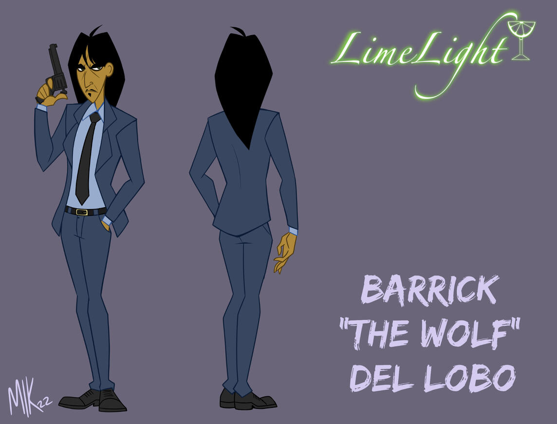 Commercial Character Design - Barrick for Limelight